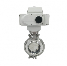 Powder Electric Butterfly Valve