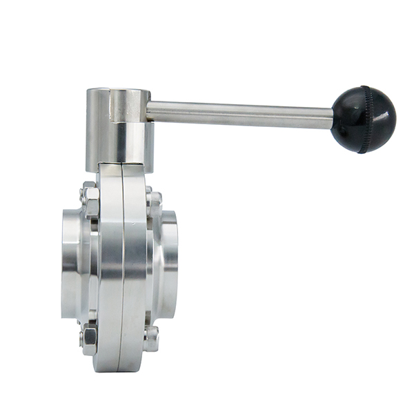 Welding butterfly valve